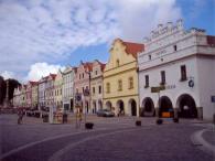 Masaryk square in Trebon